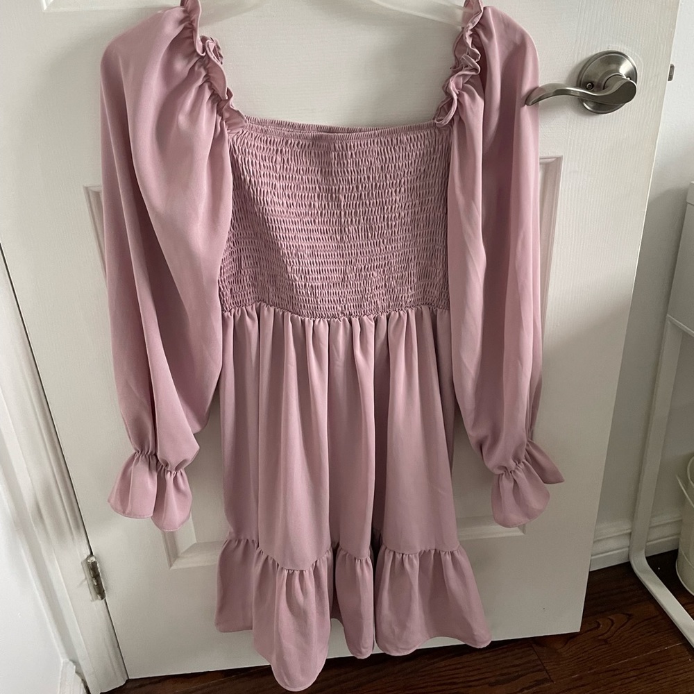 Lavender Spring Dress